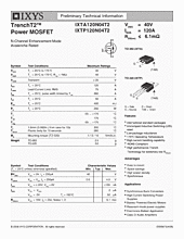 DataSheet IXTA120N04T2 pdf